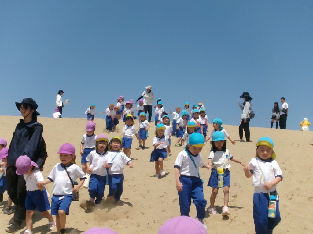 もうひと頑張り！みんなで降りるよ！